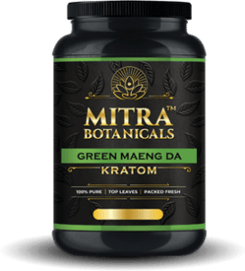 Mitra Botanicals Green Maeng Da Kratom Product With Sedative Properties