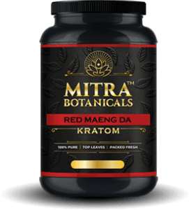 Mitra Botanicals Red Maeng Da Kratom Product With Sedative Properties