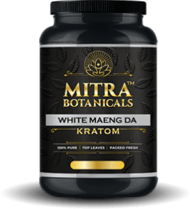 Mitra Botanicals White Maeng Da Kratom Product With Energizing Properties